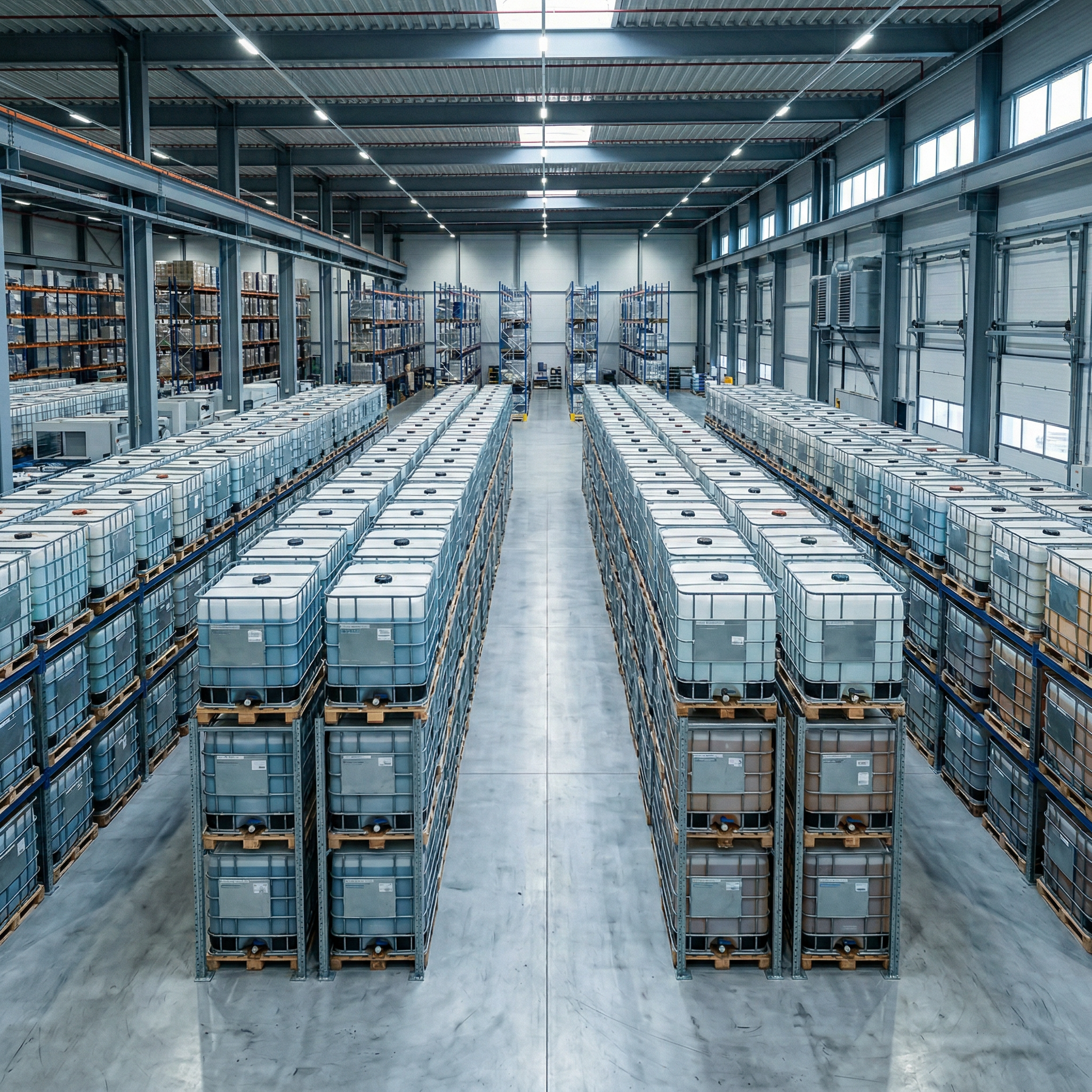 IBC Tanks for Chemical Storage and Distribution in Municipal and Industrial Applications